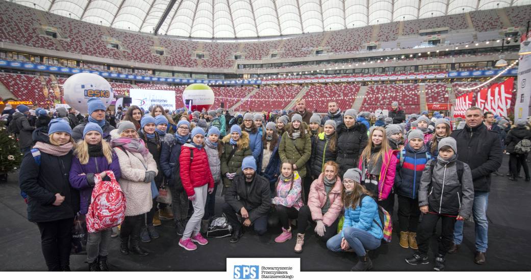 Lekcja WF na Stadionie Narodowym